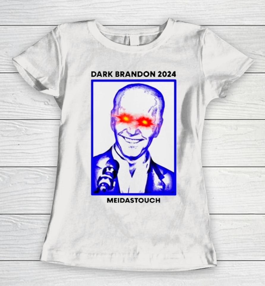 Joe Biden Dark Brandon 2024 Women T-Shirt
