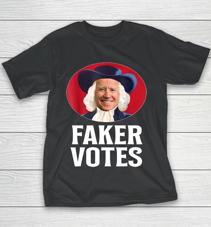 Joe Biden Faker Votes Youth T-Shirt