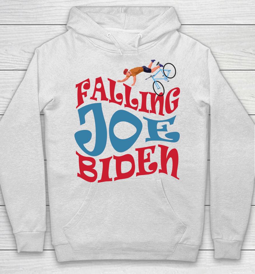 Joe Biden Falling Off Bike Hoodie