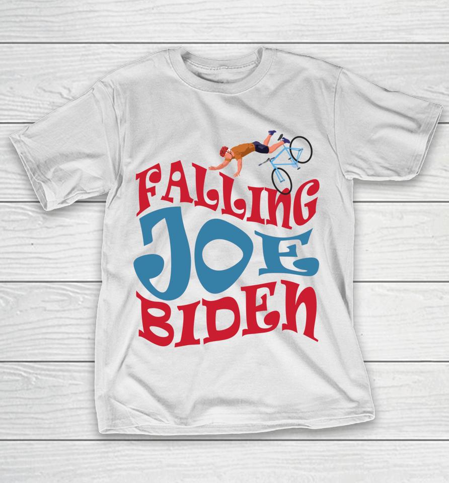 Joe Biden Falling Off Bike T-Shirt