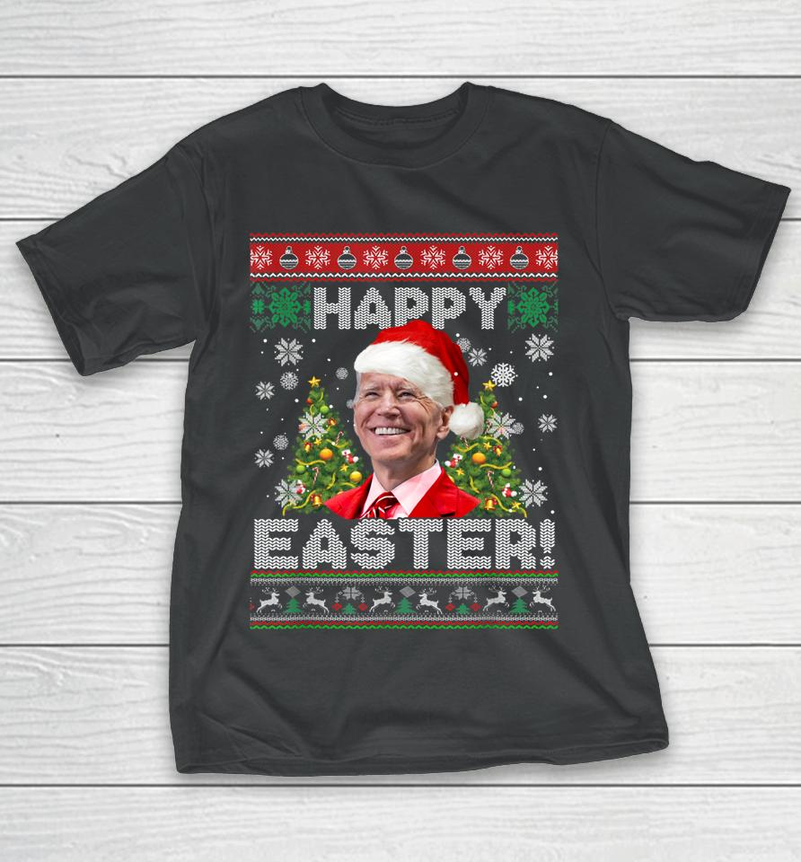 Joe Biden Happy Easter Christmas T-Shirt