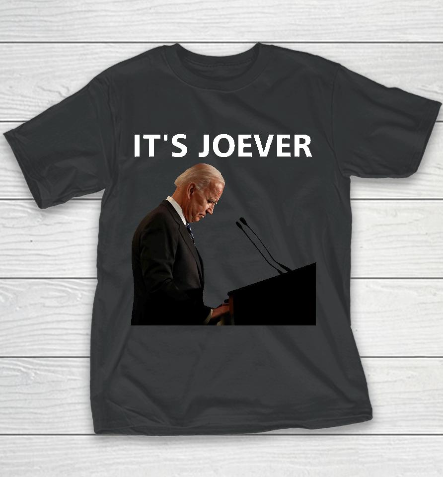 Joe Biden It's Joever Youth T-Shirt