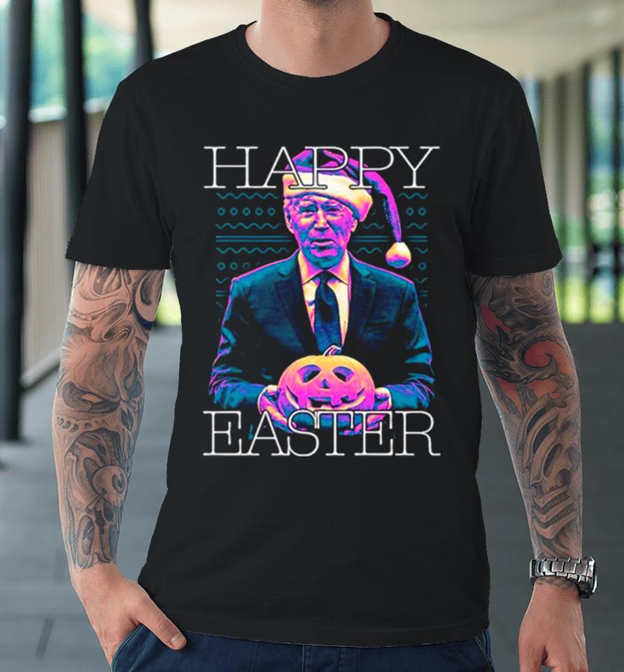 Joe Biden Joke Happy Easter Premium T-Shirt