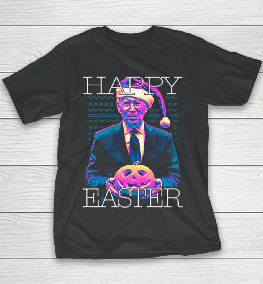 Joe Biden Joke Happy Easter Youth T-Shirt