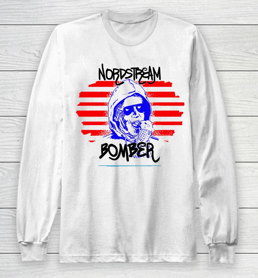 Joe Biden Nordstream Bomber Long Sleeve T-Shirt