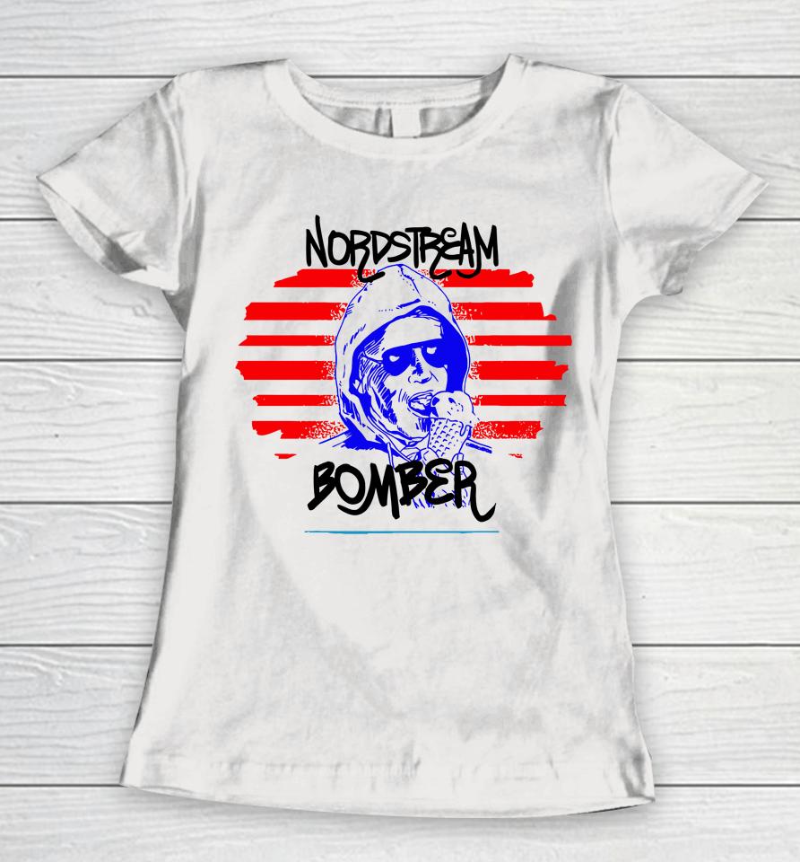 Joe Biden Nordstream Bomber Women T-Shirt