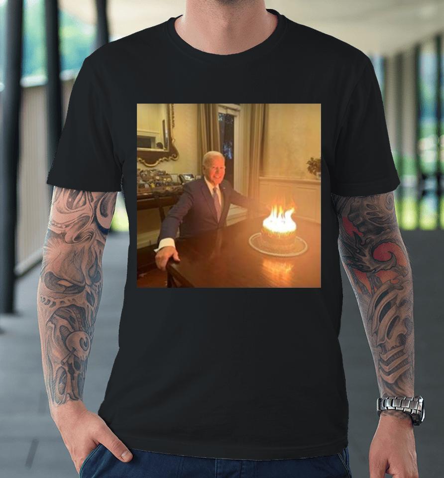 Joe Biden’s 81 Candle Cake For His 81St Birthday Premium T-Shirt