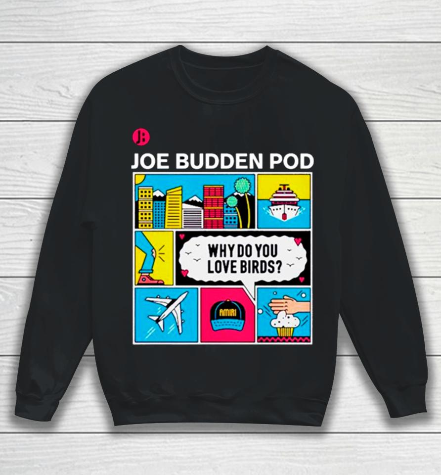 Joe Budden Pod Why Do You Love Birds Sweatshirt