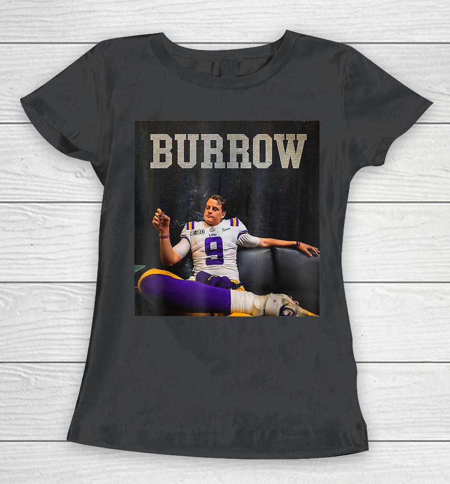 Joe Burrow Cigar Women T-Shirt