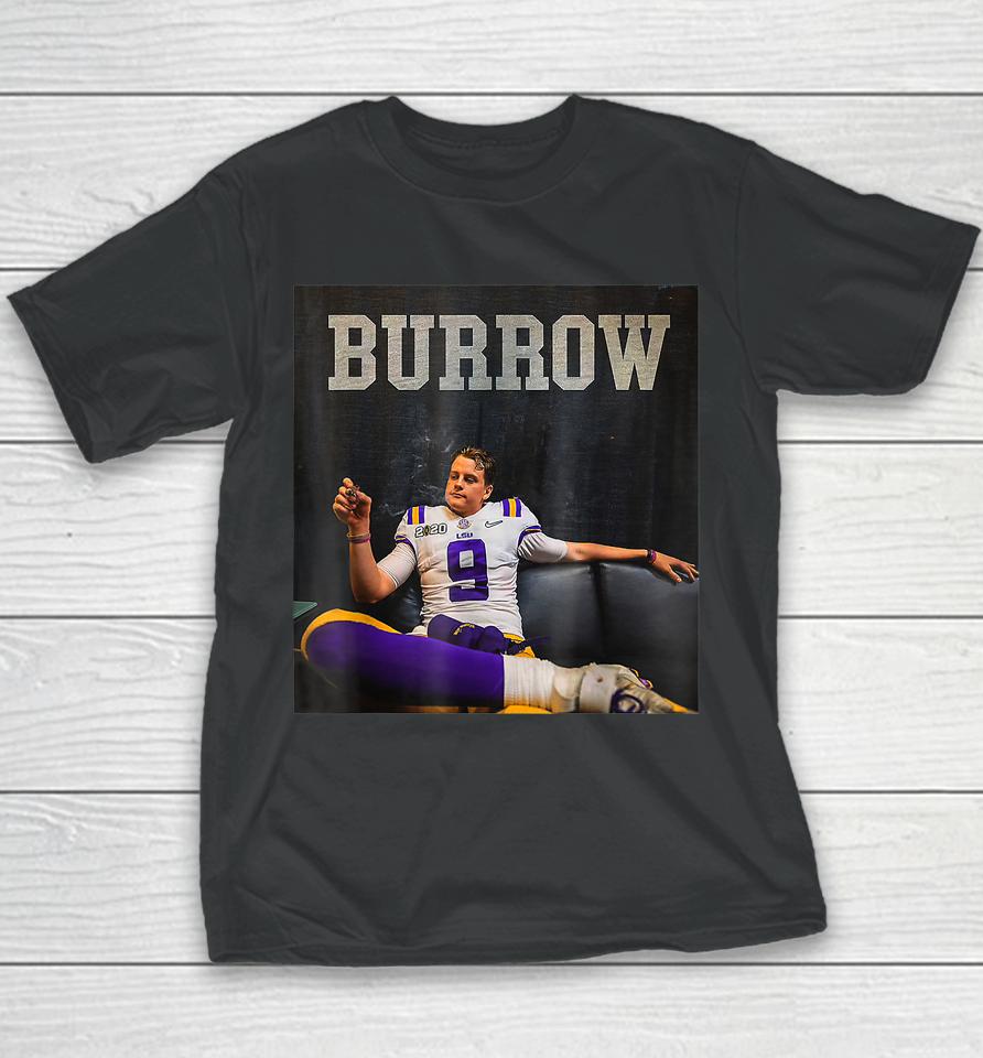 Joe Burrow Cigar Youth T-Shirt