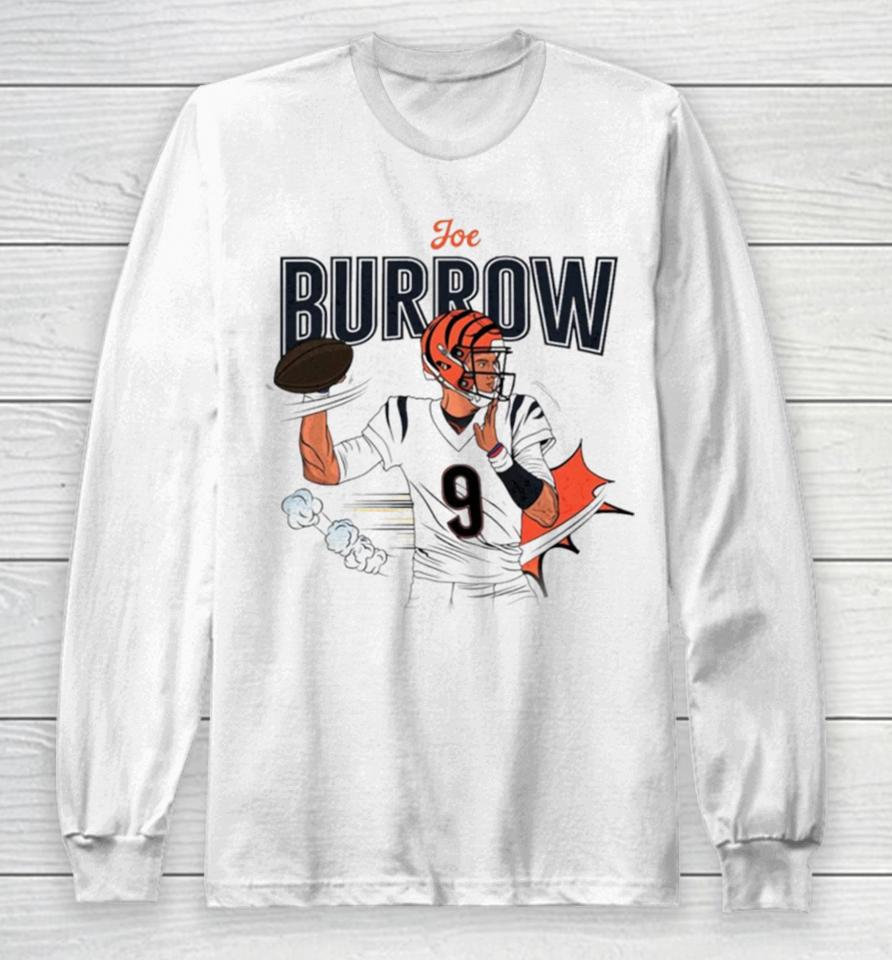 Joe Burrow Cincinnati Bengals Football Long Sleeve T-Shirt