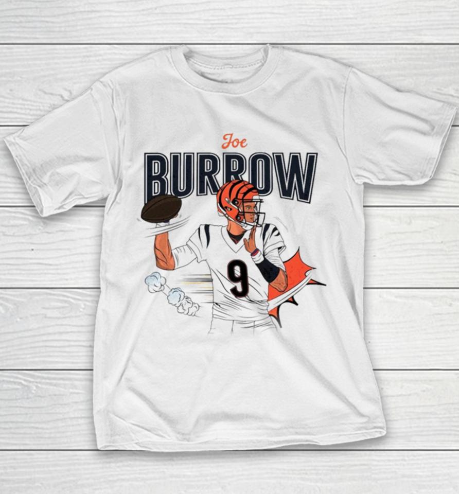 Joe Burrow Cincinnati Bengals Football Youth T-Shirt
