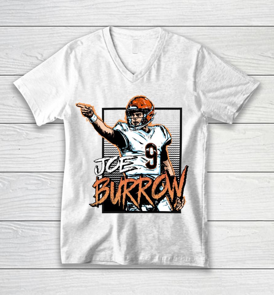 Joe Burrow Unisex V-Neck T-Shirt