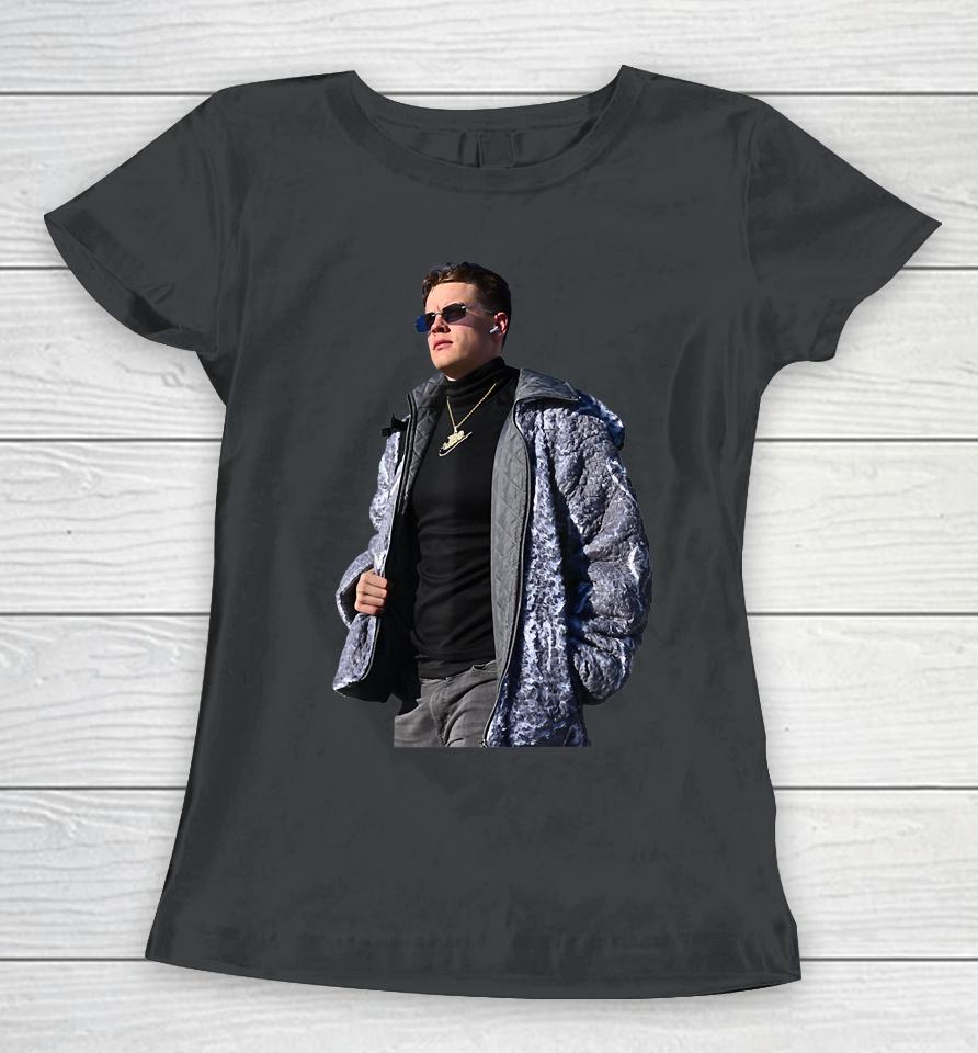 Joe Burrow Sunglasses Women T-Shirt