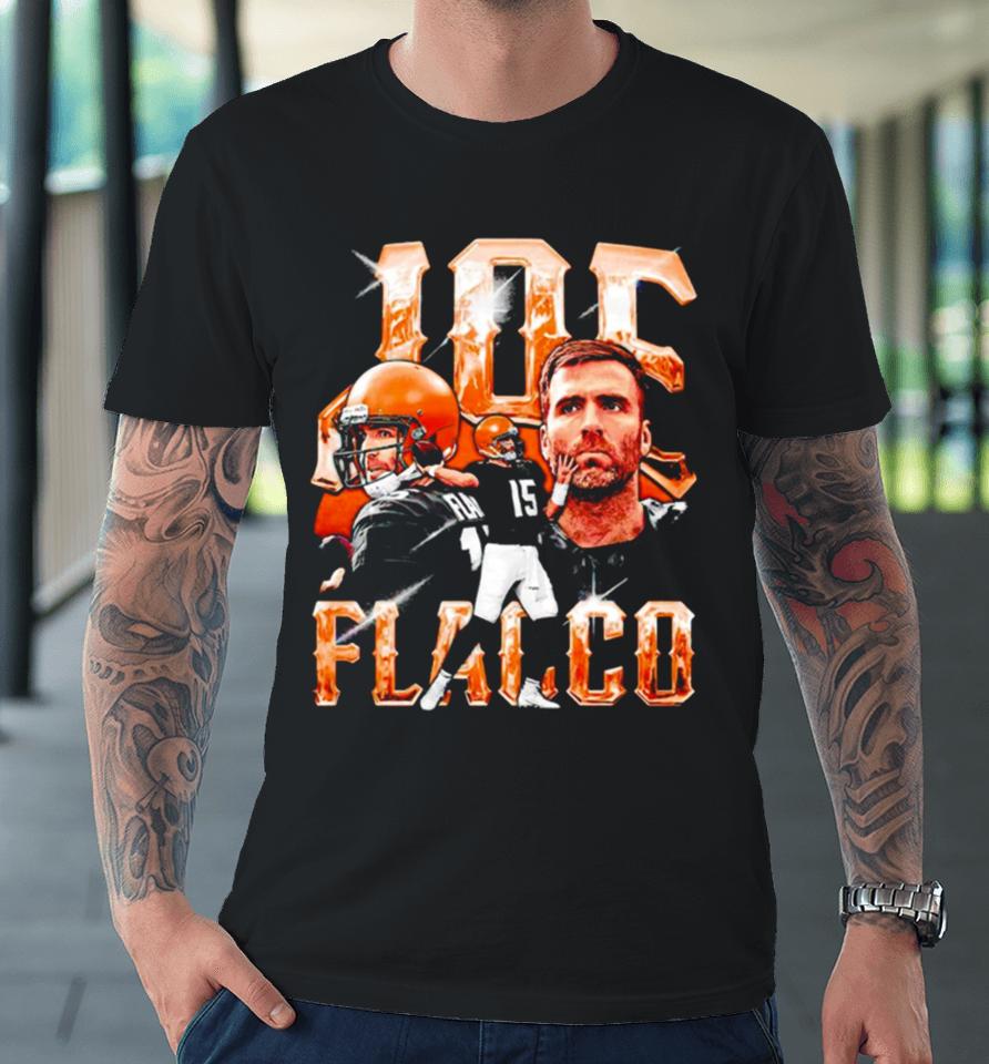 Joe Flacco Cleveland Browns Poster Vintage Premium T-Shirt