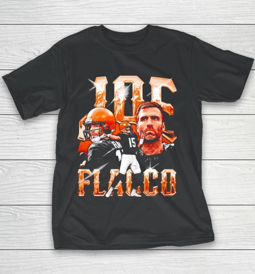 Joe Flacco Cleveland Browns Poster Vintage Youth T-Shirt