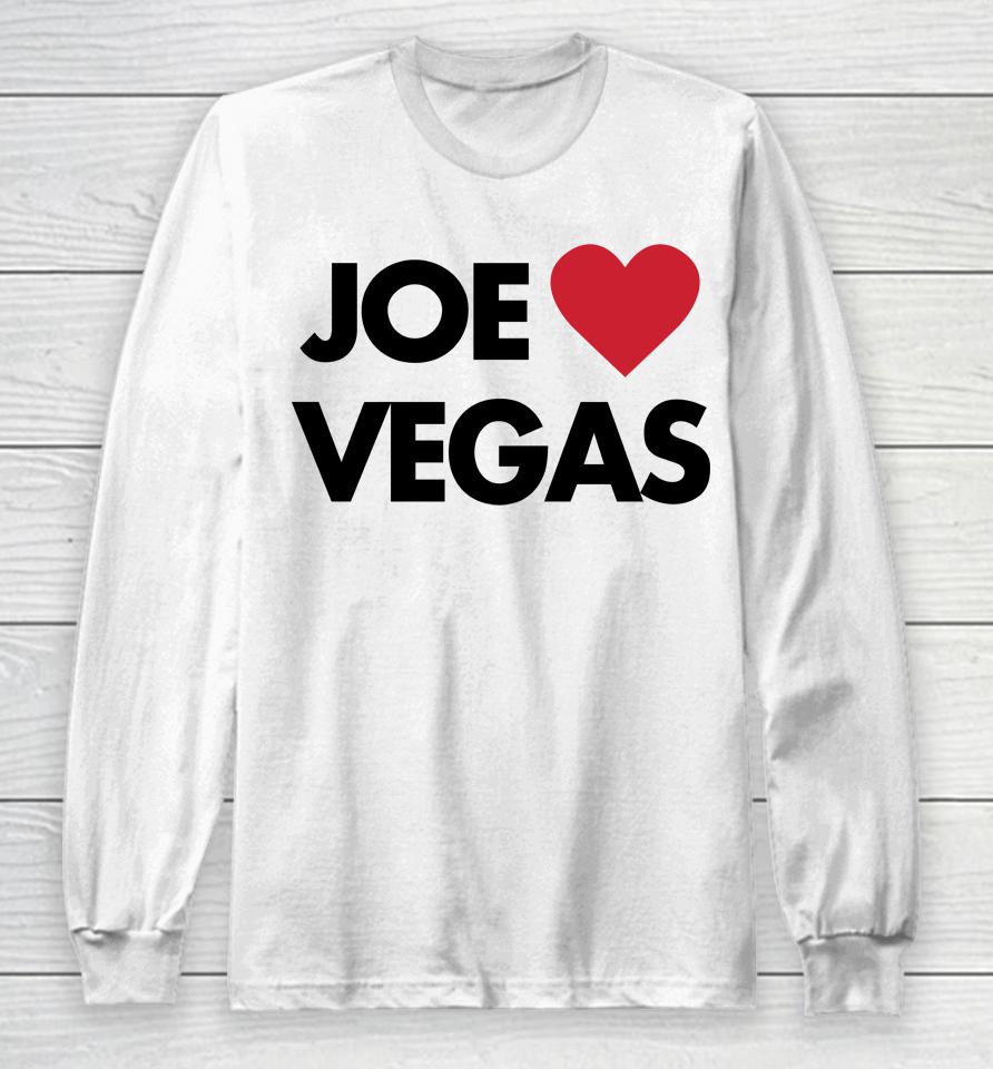 Joe Loves Vegas Long Sleeve T-Shirt