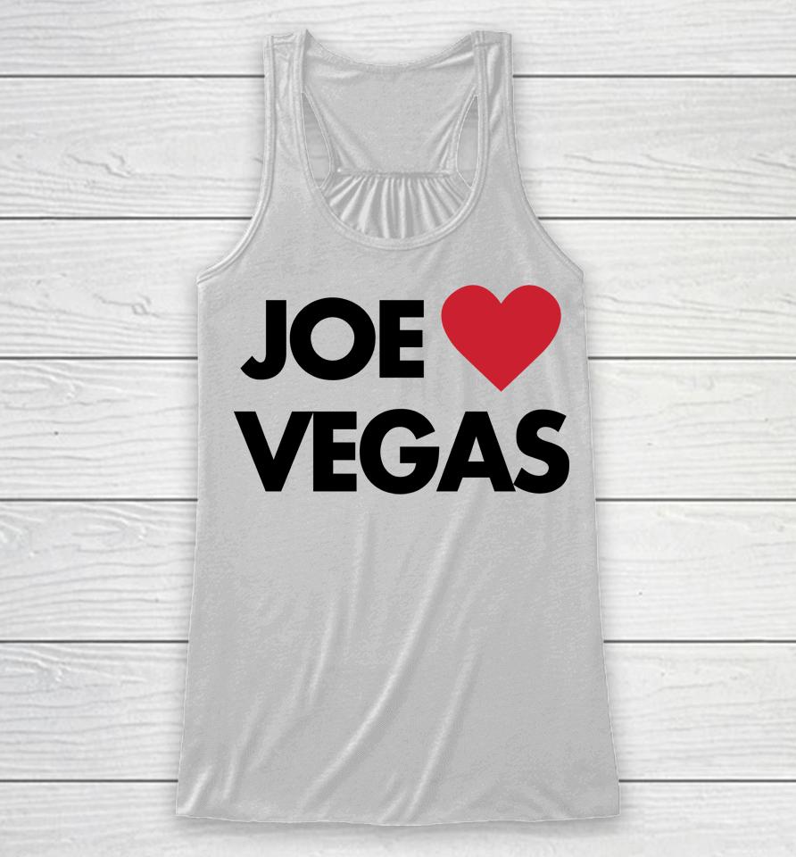 Joe Loves Vegas Racerback Tank