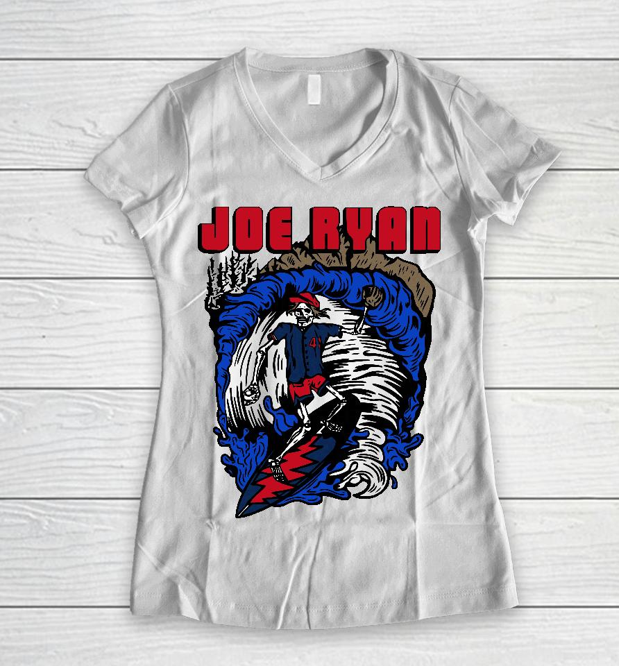 Joe Ryan Grateful Dead Women V-Neck T-Shirt