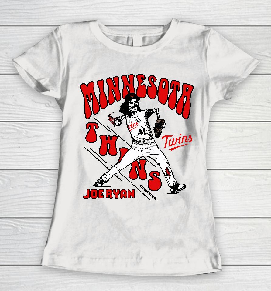 Joe Ryan Minnesota Twins Women T-Shirt