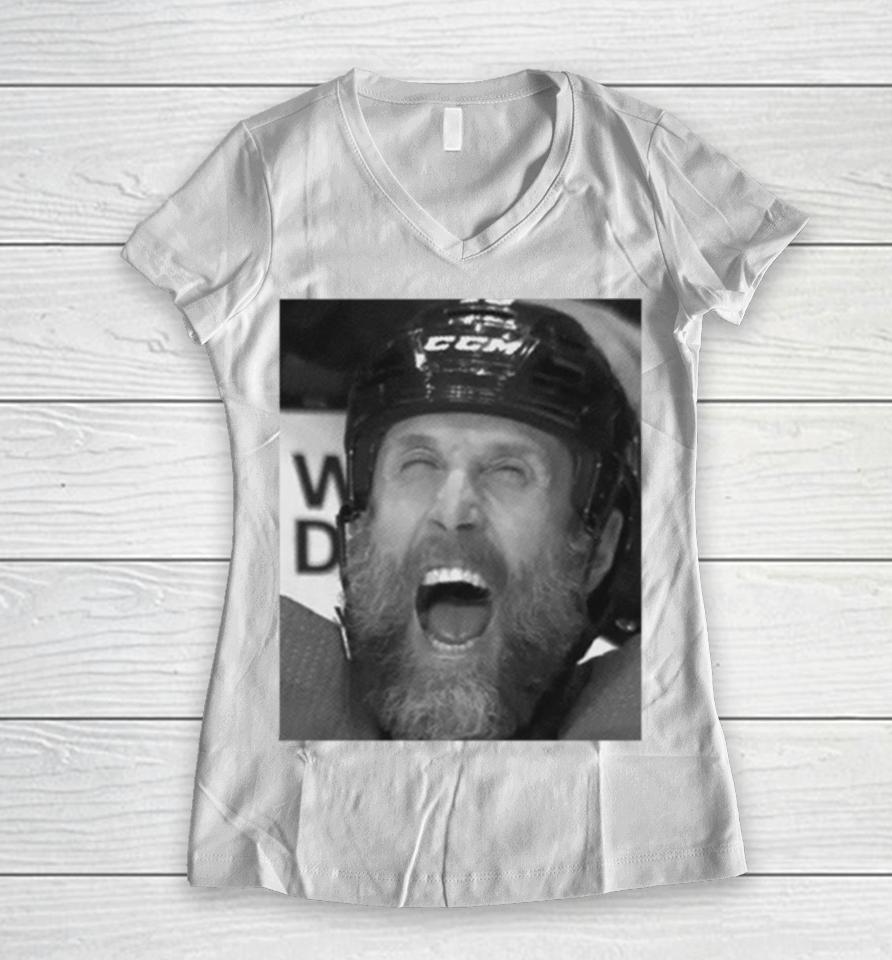 Joe Thornton San Jose Sharks Memes Women V-Neck T-Shirt