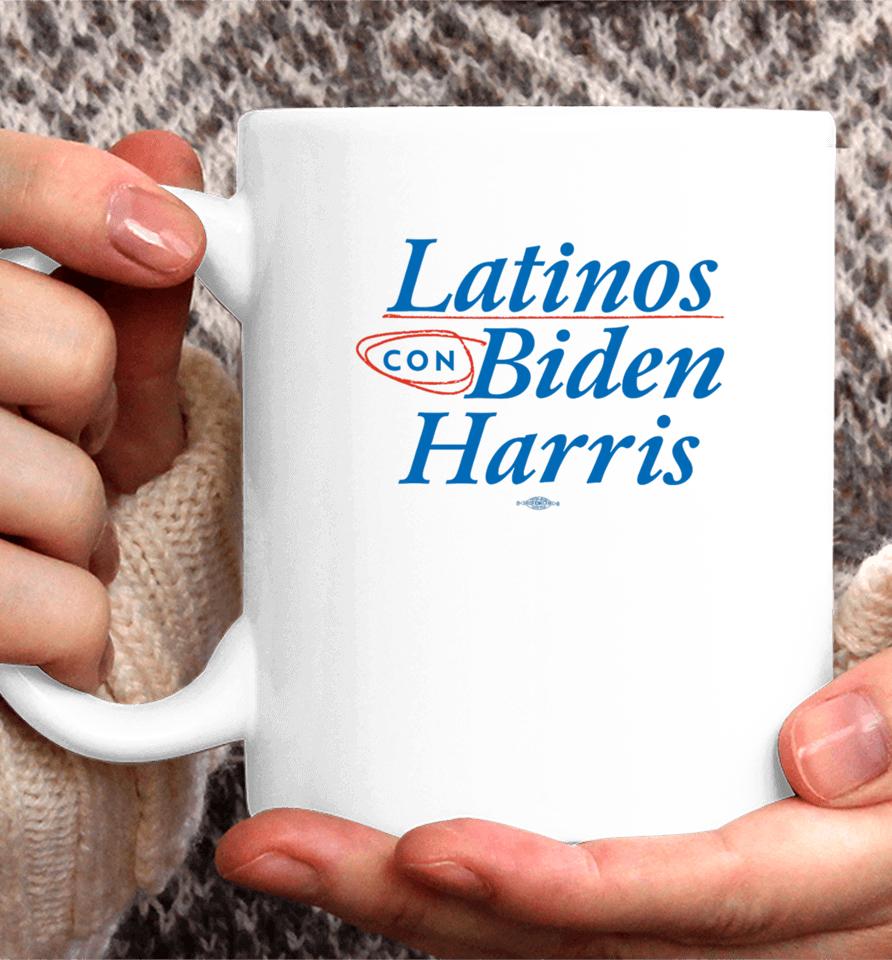 Joebiden Store Latinos Con Biden Harris Coffee Mug