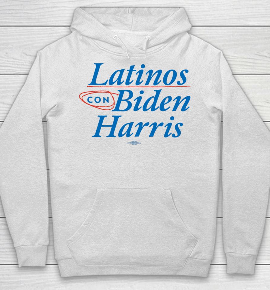 Joebiden Store Latinos Con Biden Harris Hoodie