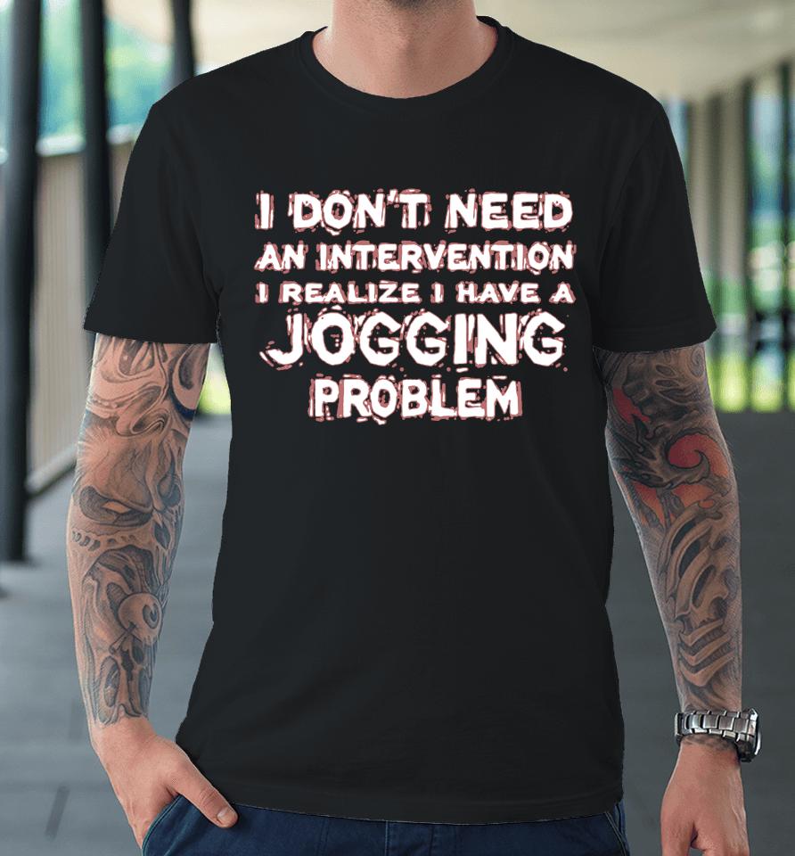 Jogging Lover Gift Premium T-Shirt