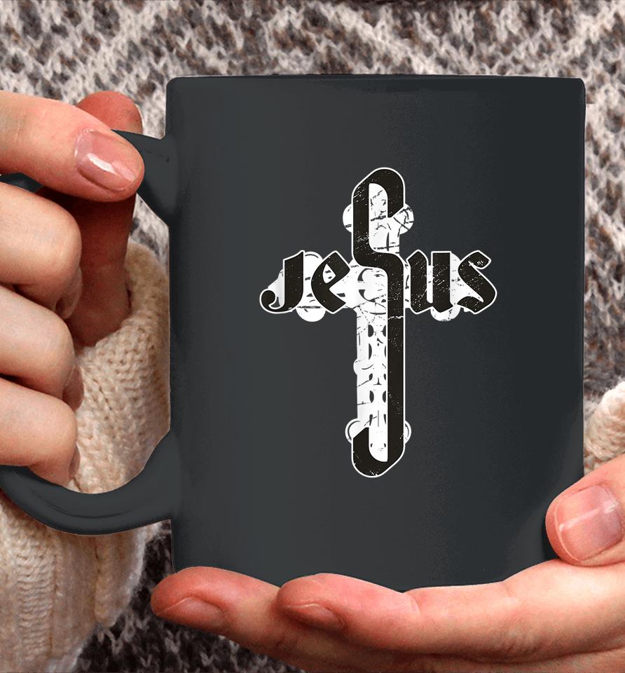 John 3-16 Christian Cross Bible Coffee Mug