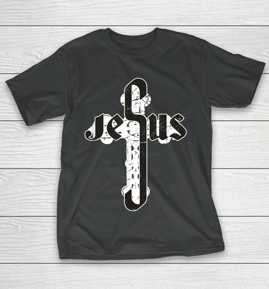 John 3-16 Christian Cross Bible T-Shirt