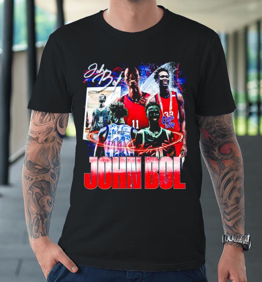 John Bol Ole Miss Rebels Graphic Poster Premium T-Shirt