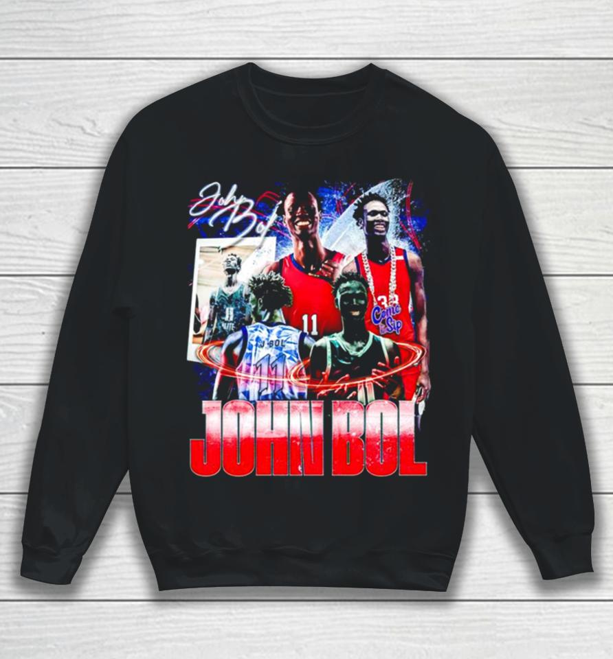 John Bol Ole Miss Rebels Graphic Poster Sweatshirt