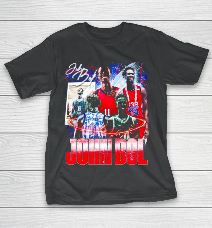 John Bol Ole Miss Rebels Graphic Poster T-Shirt