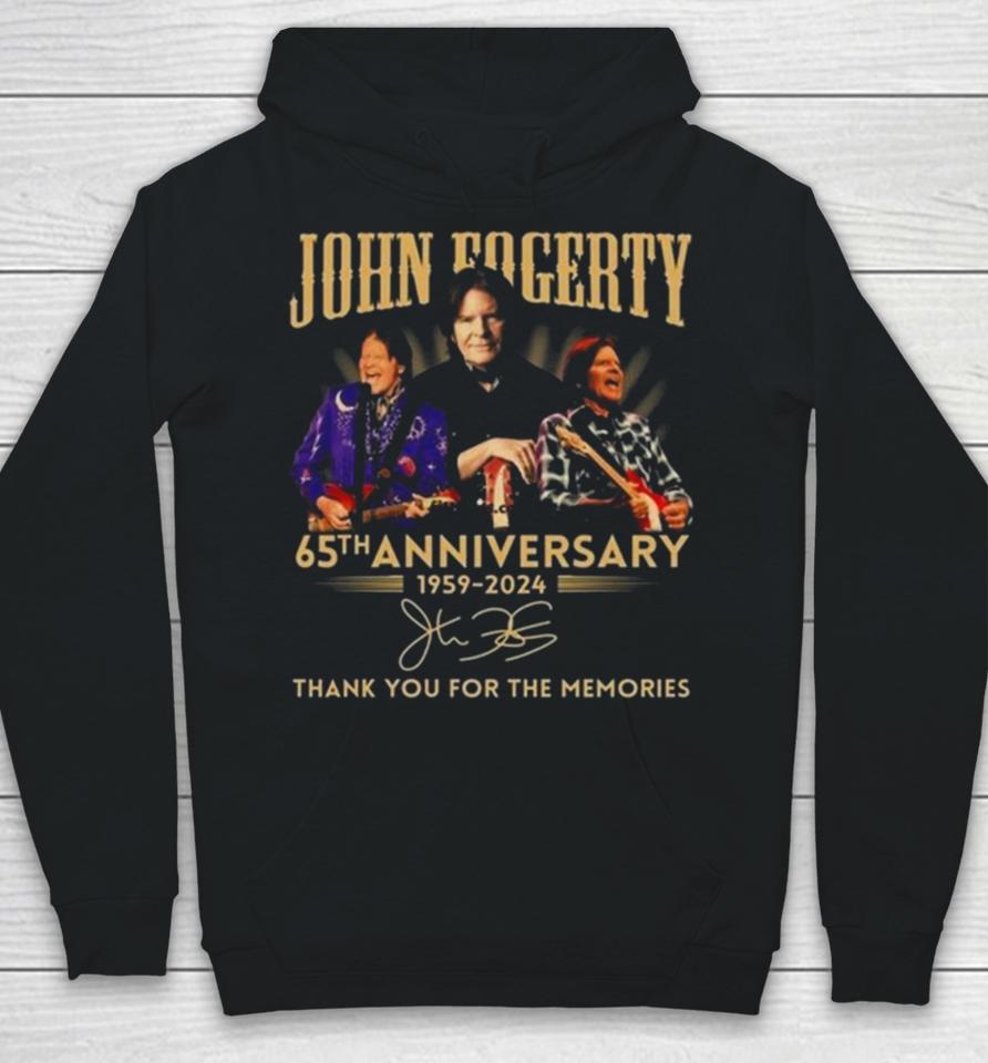 John Fogerty 65Th Anniversary 1959 – 2024 Thank You For The Memories Signature Hoodie