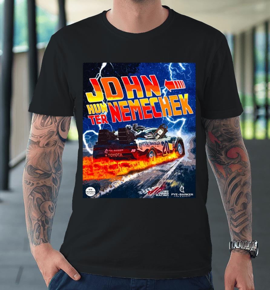 John Hunter Nemechek Martinsville Win Graphic Premium T-Shirt