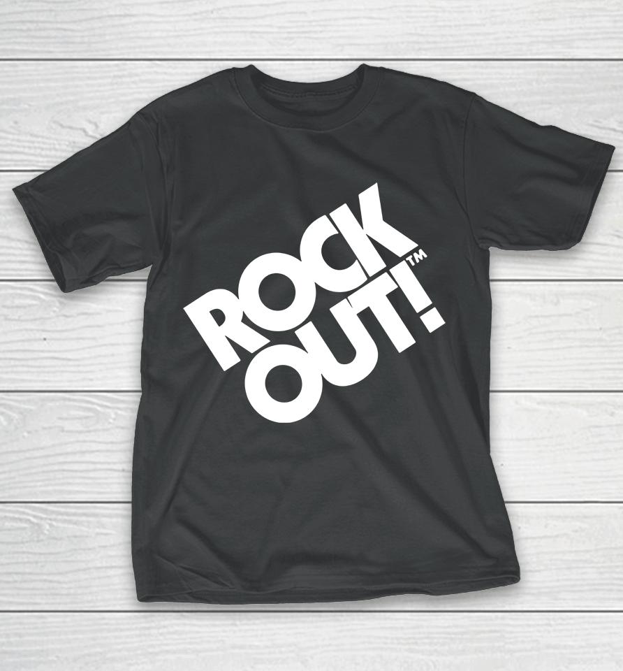 John Mayer Merch Rock Out White T-Shirt