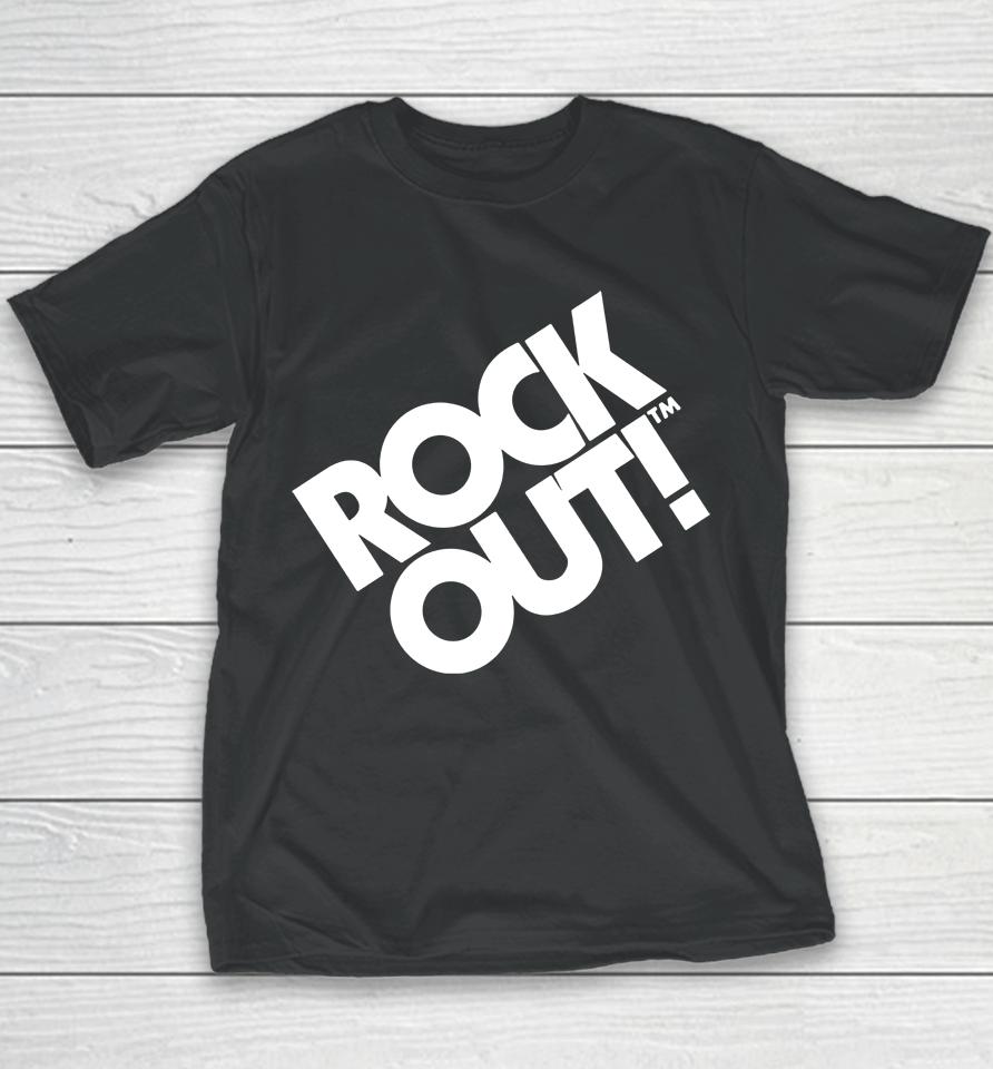 John Mayer Merch Rock Out White Youth T-Shirt