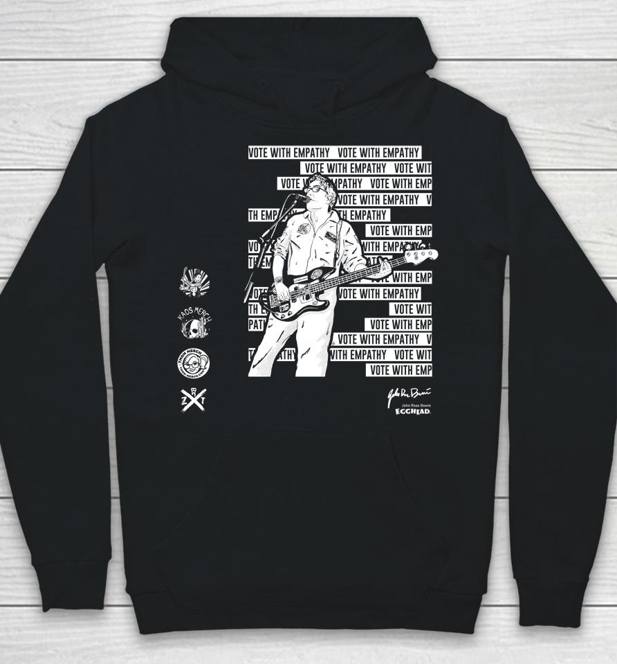 John Ross Bowie Bassists Against Racists Hoodie