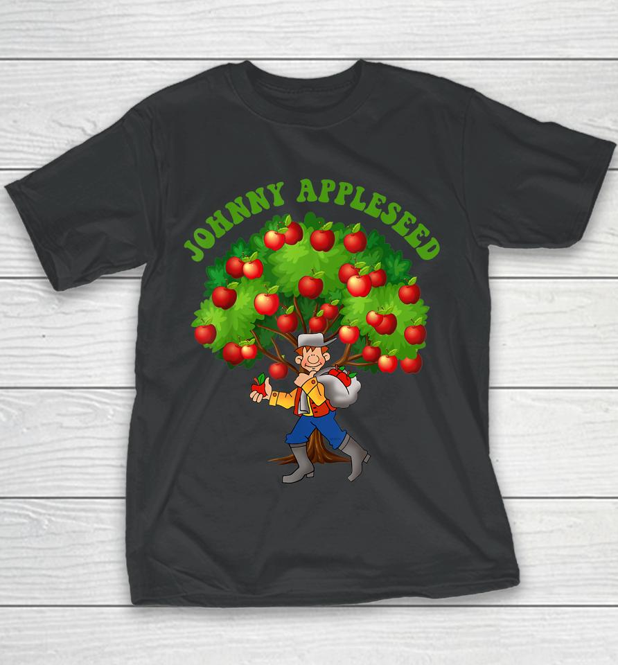 Johnny Appleseed Apple Day Sept 26 Celebrate Legends Youth T-Shirt