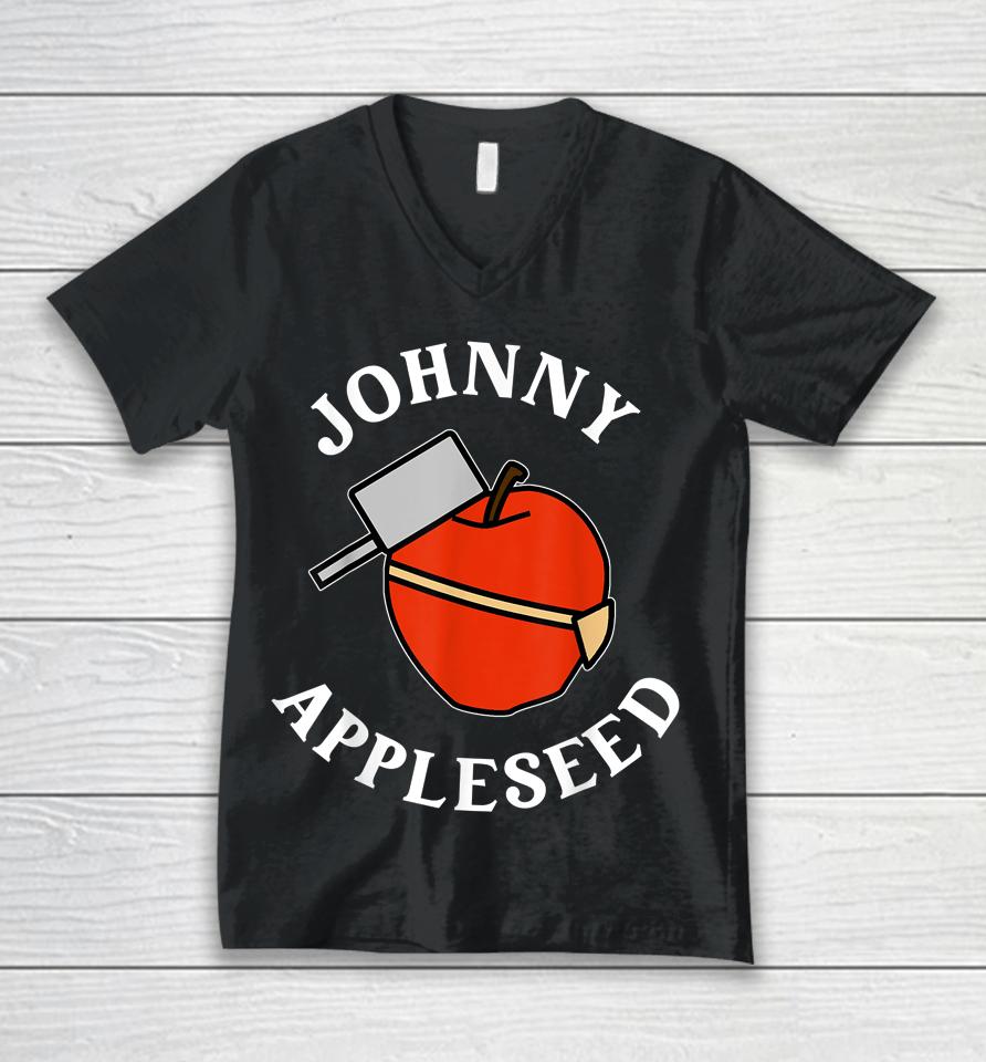 Johnny Appleseed Day Unisex V-Neck T-Shirt