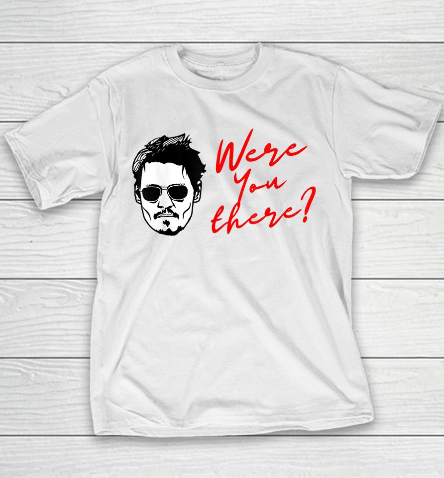 Johnny Depp Were You There Youth T-Shirt