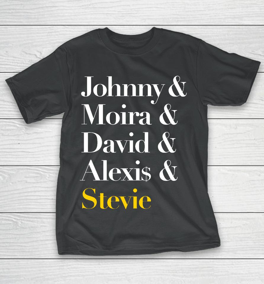 Johnny Moira David Alexis Stevie T-Shirt