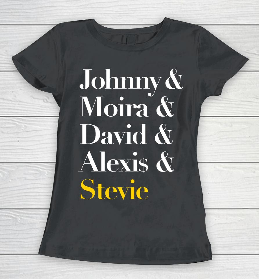 Johnny Moira David Alexis Stevie Women T-Shirt