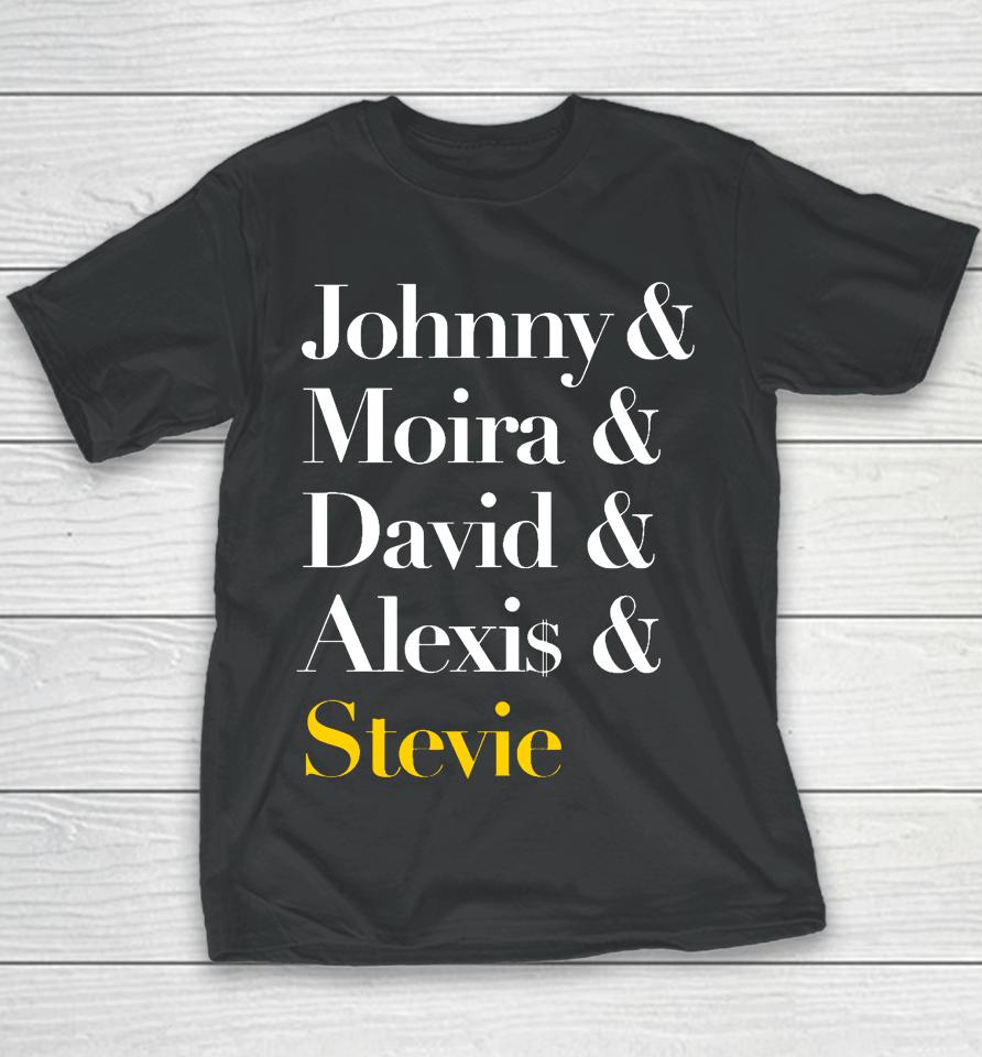 Johnny Moira David Alexis Stevie Youth T-Shirt