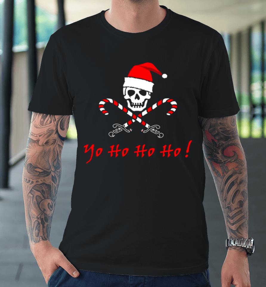 Jolly Pirate Santa Christmas Premium T-Shirt