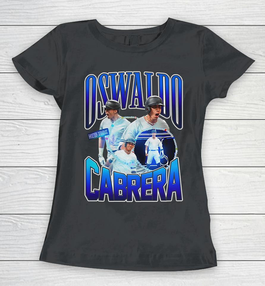 Jomboy Media Merch Oswaldo Cabrera Signature Series Women T-Shirt