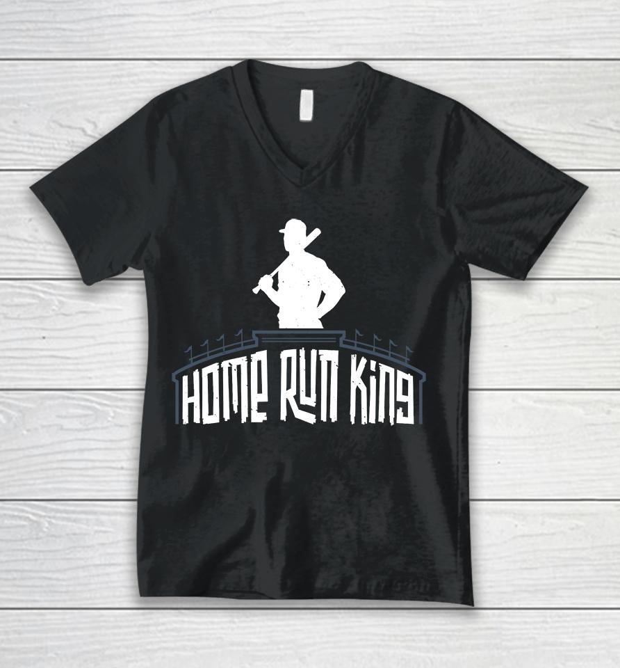 Jomboy Media Store Home Run King Unisex V-Neck T-Shirt