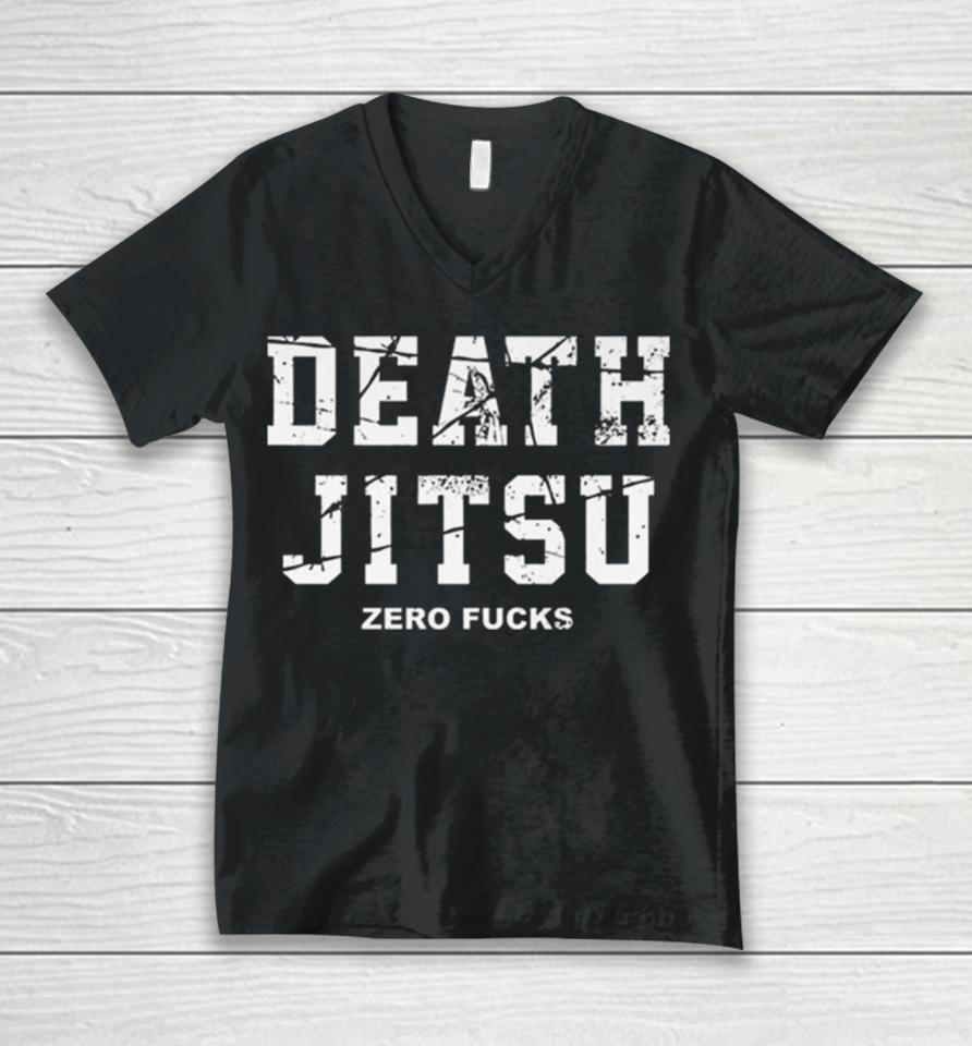 Jon Moxley Wrestle Kingdom 18 Death Jitsu Unisex V-Neck T-Shirt