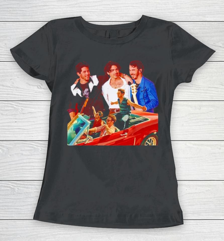 Jonas Brothers Boy Band Women T-Shirt