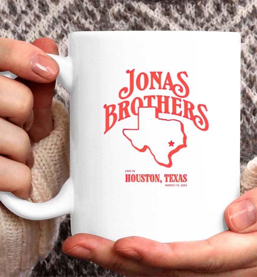 Jonas Brothers Houston Rodeo Texas State Coffee Mug